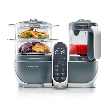 Robot culinario batidora y vaporera Nutribaby de Babymoov