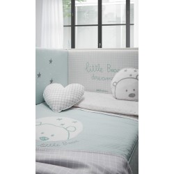 Textil Cuna Bear Minte Petit Praia