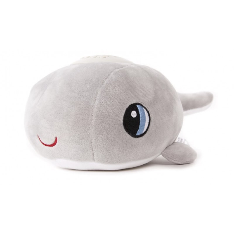 Peluche de ballena proyector bebes luces y música con ruido blanco SD122