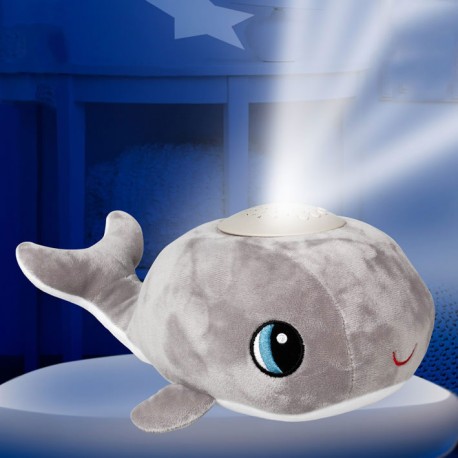 Proyector Luz Peluche Ballena Baby Monsters