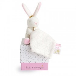 Peluche Lapin con Dou Dou de Doudou et Compagnie