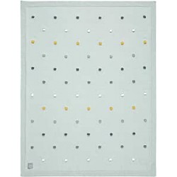 Manta Bebé Dots Rosa Dusky Lässig