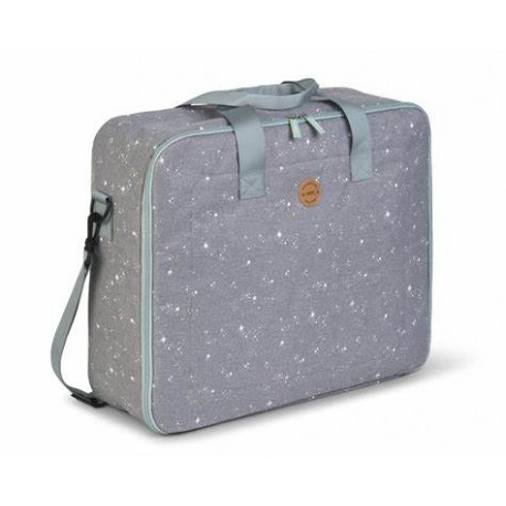Maleta  Saro Gris Menta