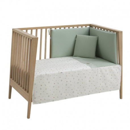 Colcha + Protector Dream Rosa de Petit Praia