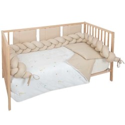 Colcha + Protector Snoops Gris de Petit Praia